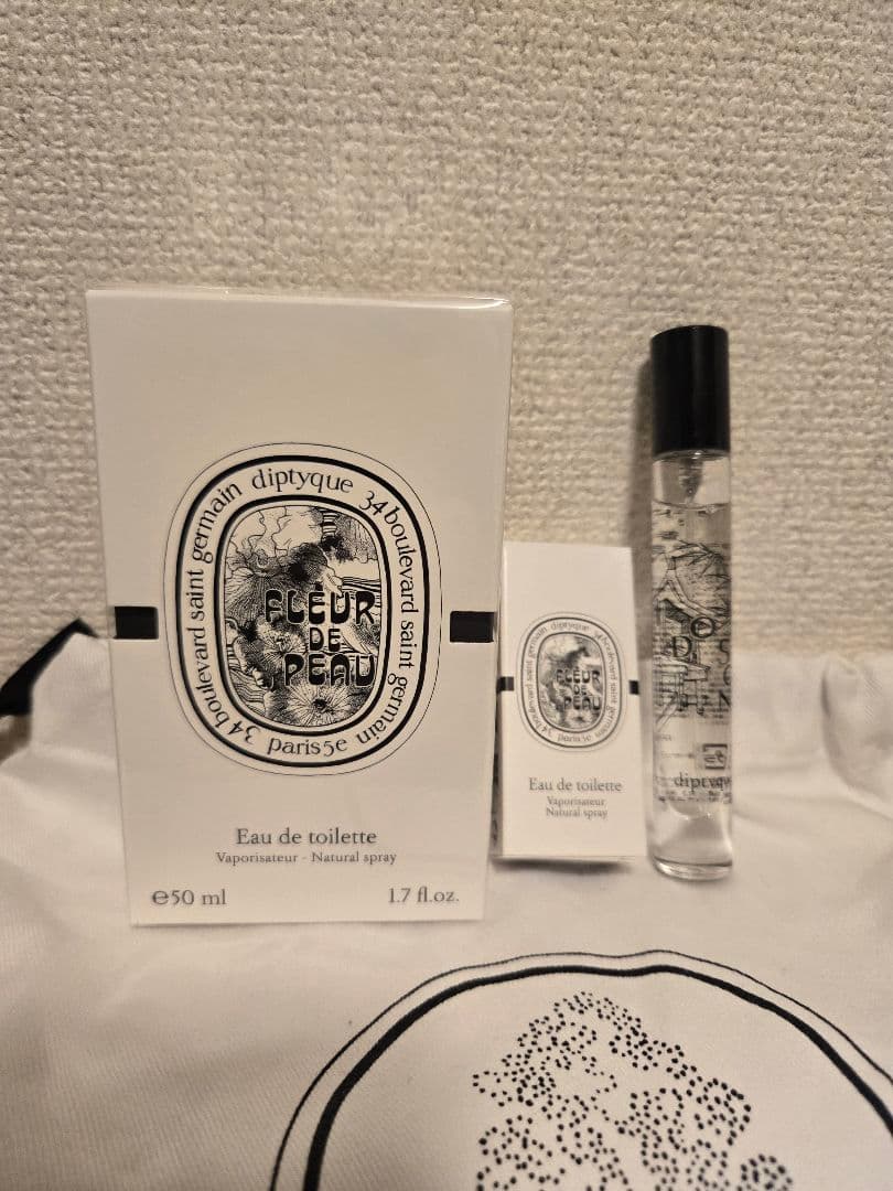 ディプティック　フルールドゥポー　オードトワレ　50ml おまけ付き