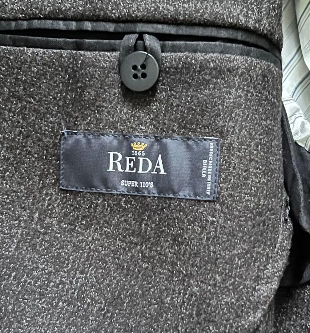 DRESSTERIOR スーツ 46 REDA Super110 ブラウン　茶色