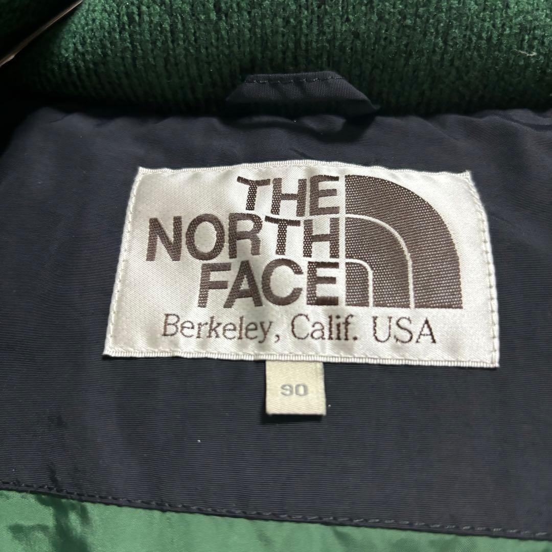 ☆人気　ノースフェイス　ニットダウンベスト　グリーン　700フィル　レディースL