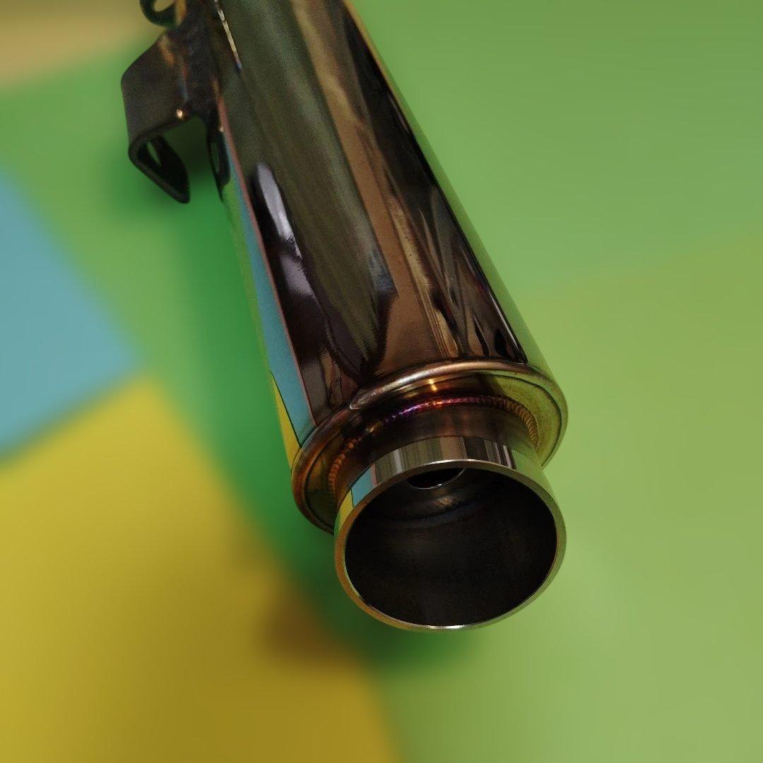 エイプ50FI ウイルズウィン ロッドショートマフラー