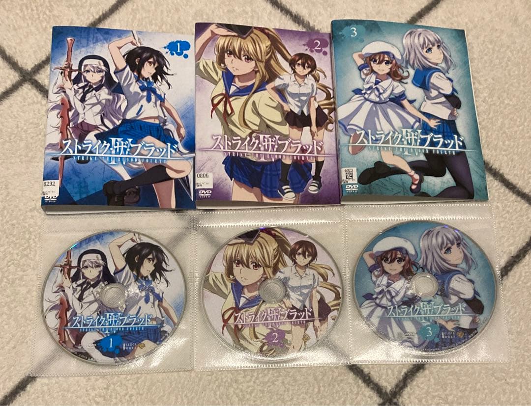 ストライク・ザ・ブラッド　 DVD 1期〜5期　全巻セット　アニメ　レンタル落ち