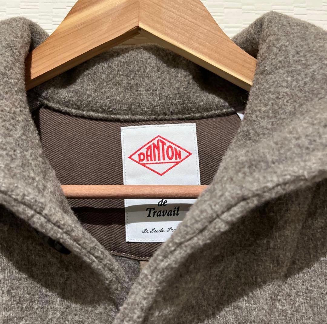 DANTON(ダントン) ウールライトパイルラウンドカラージャケットsize38