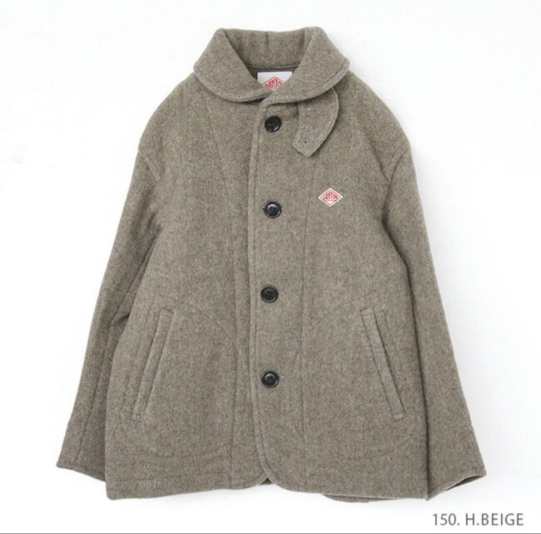 DANTON(ダントン) ウールライトパイルラウンドカラージャケットsize38