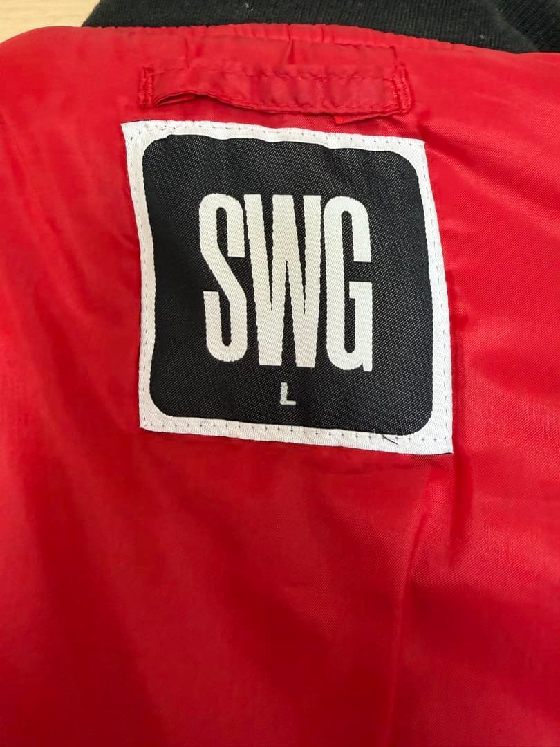 スワッガー Lサイズ　ブラック MA-1 フライトジャケット SWAGGER