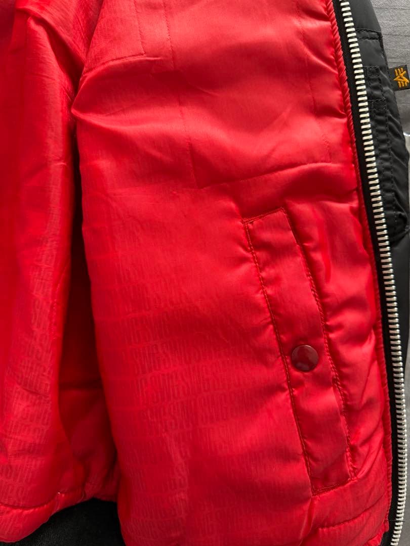 スワッガー Lサイズ　ブラック MA-1 フライトジャケット SWAGGER