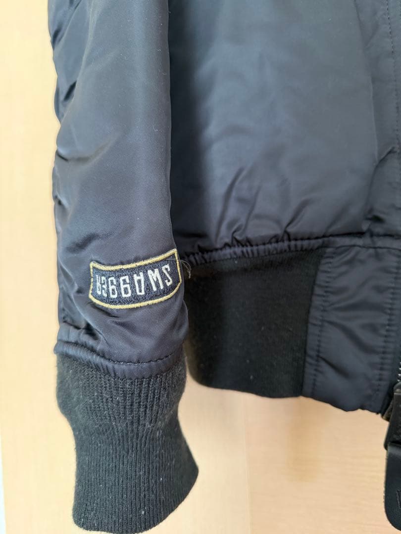 スワッガー Lサイズ　ブラック MA-1 フライトジャケット SWAGGER