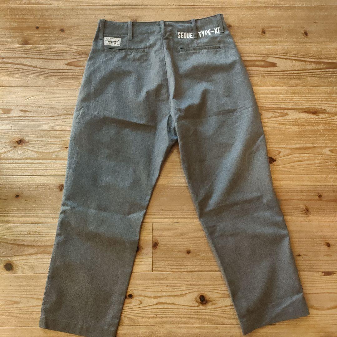 サイズM　グレー SEQUELシークエル チノパン XF