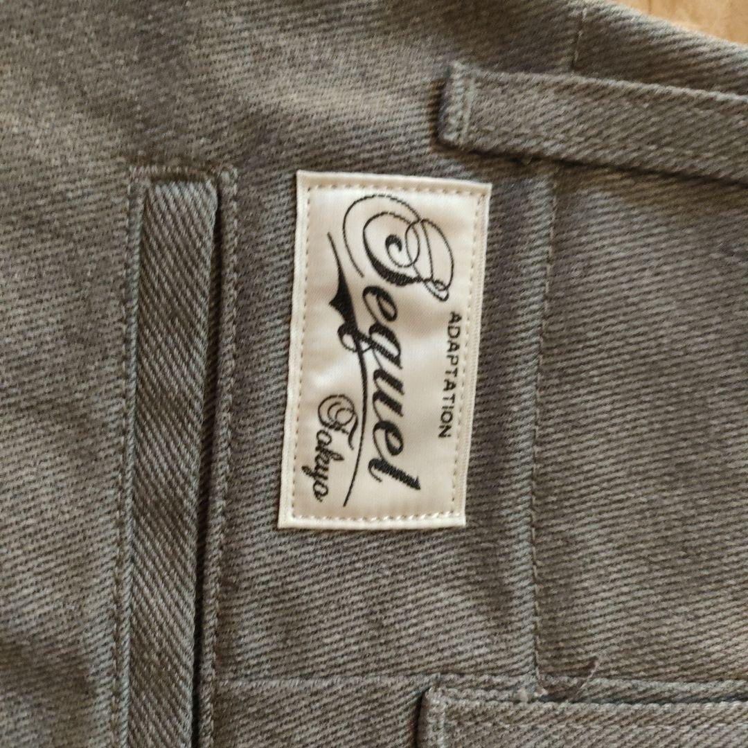 サイズM　グレー SEQUELシークエル チノパン XF