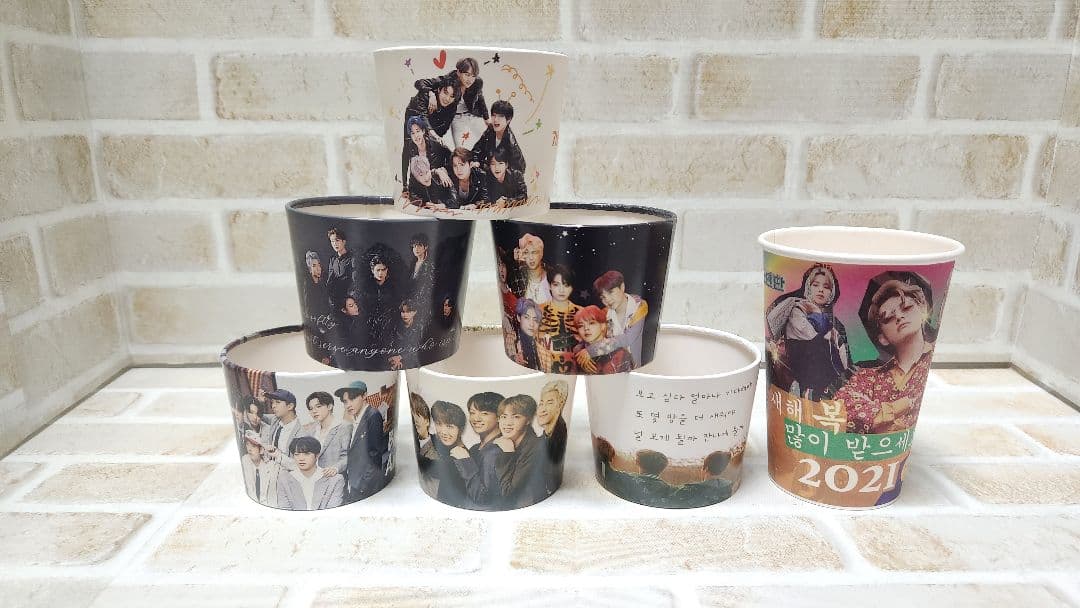 BTS カップホルダー 103個