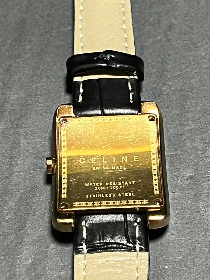 ★超美品　セリーヌ レディース腕時計　現在不動