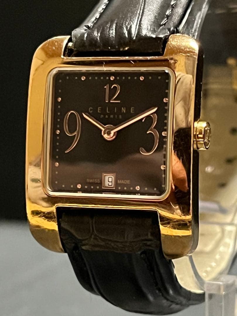 ★超美品　セリーヌ レディース腕時計　現在不動