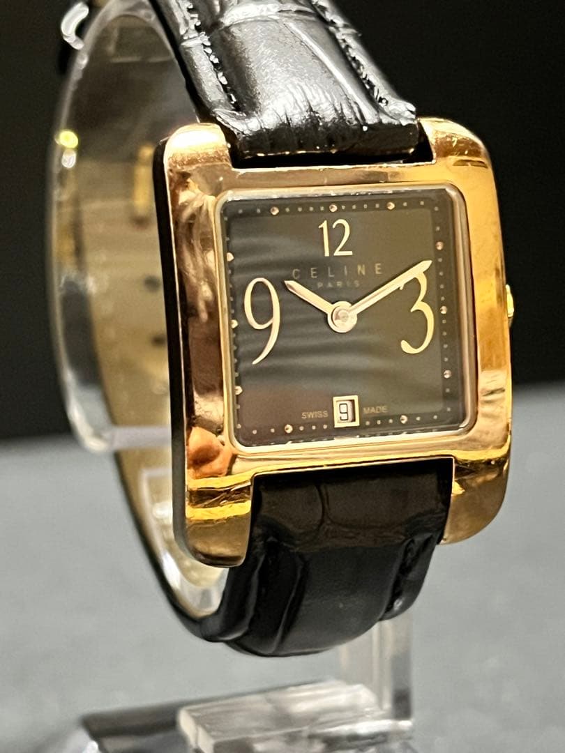 ★超美品　セリーヌ レディース腕時計　現在不動