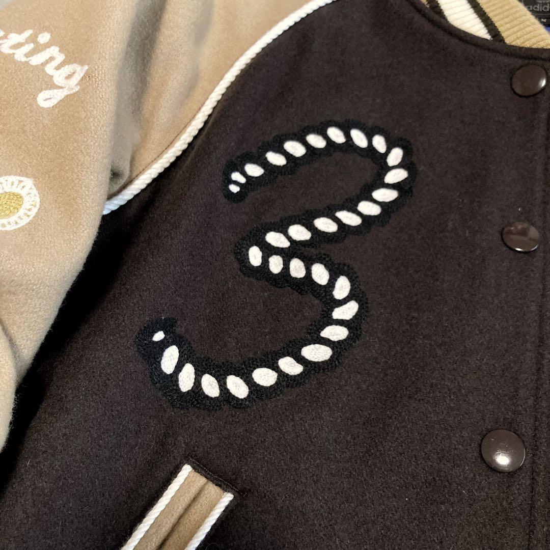 アディダス スタジャン 原宿3周年記念 ブラウン ベージュ M