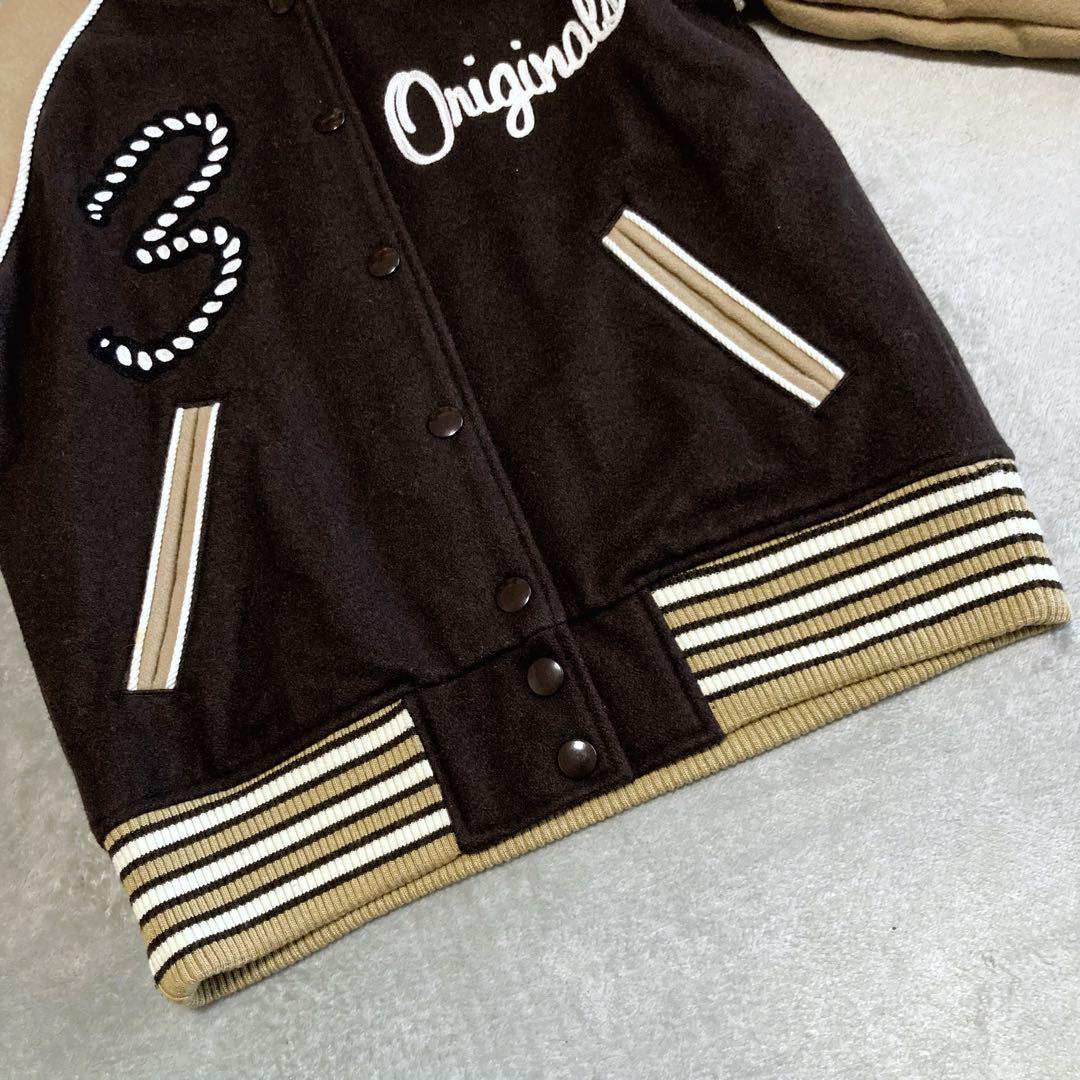 アディダス スタジャン 原宿3周年記念 ブラウン ベージュ M