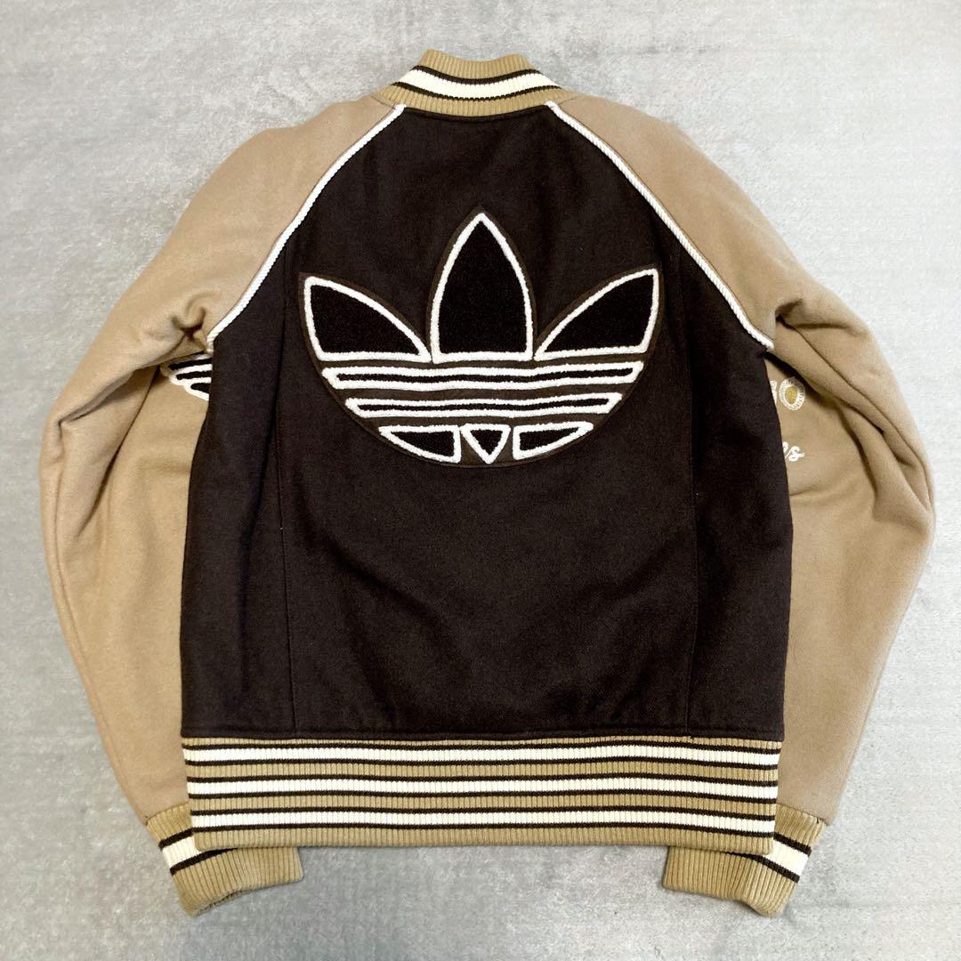 アディダス スタジャン 原宿3周年記念 ブラウン ベージュ M