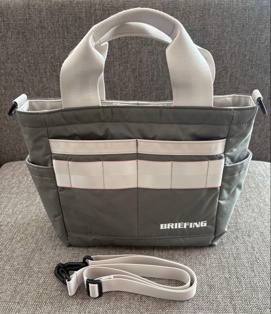 ブリーフィングゴルフ カートバッグ グレー BRG251T10 BRIEFING