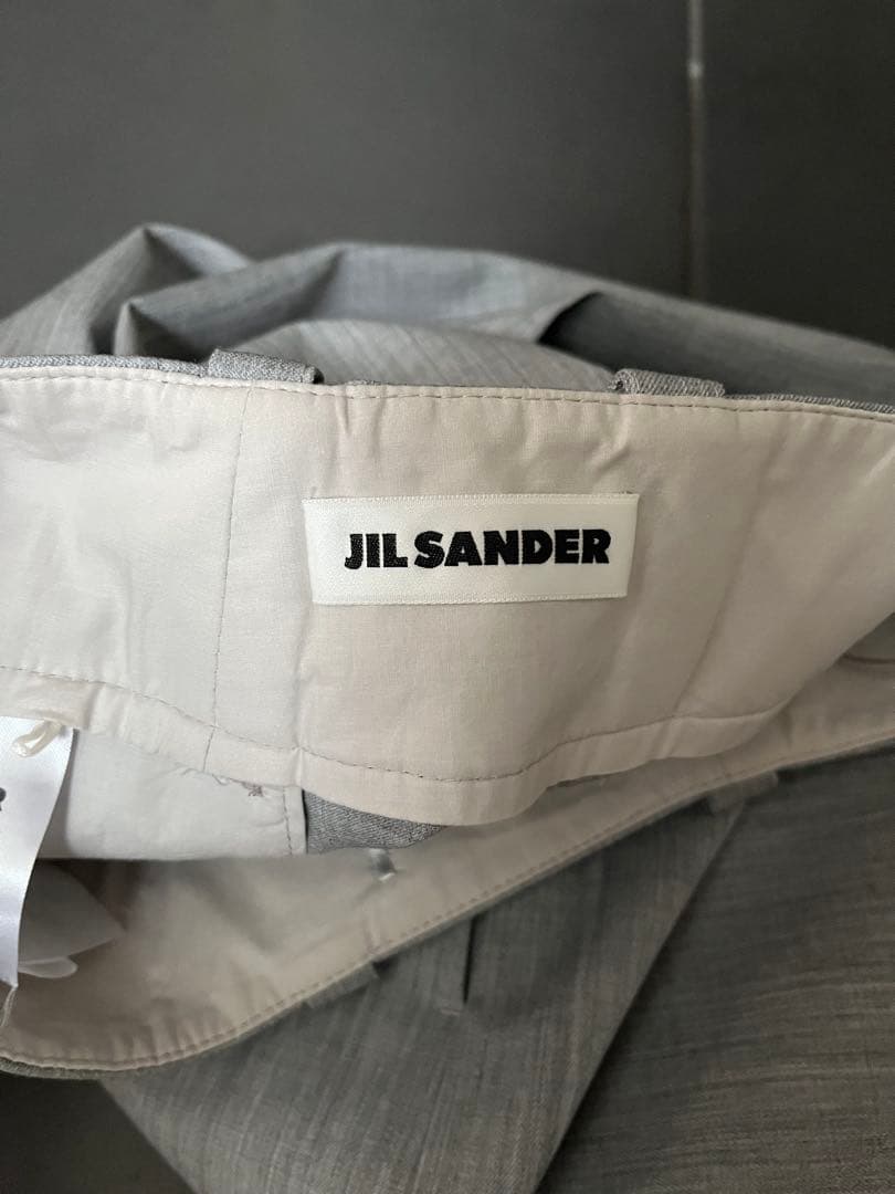 ジルサンダー　ウールバミューダハーフパンツ　テーラードパンツ　一度短時間使用