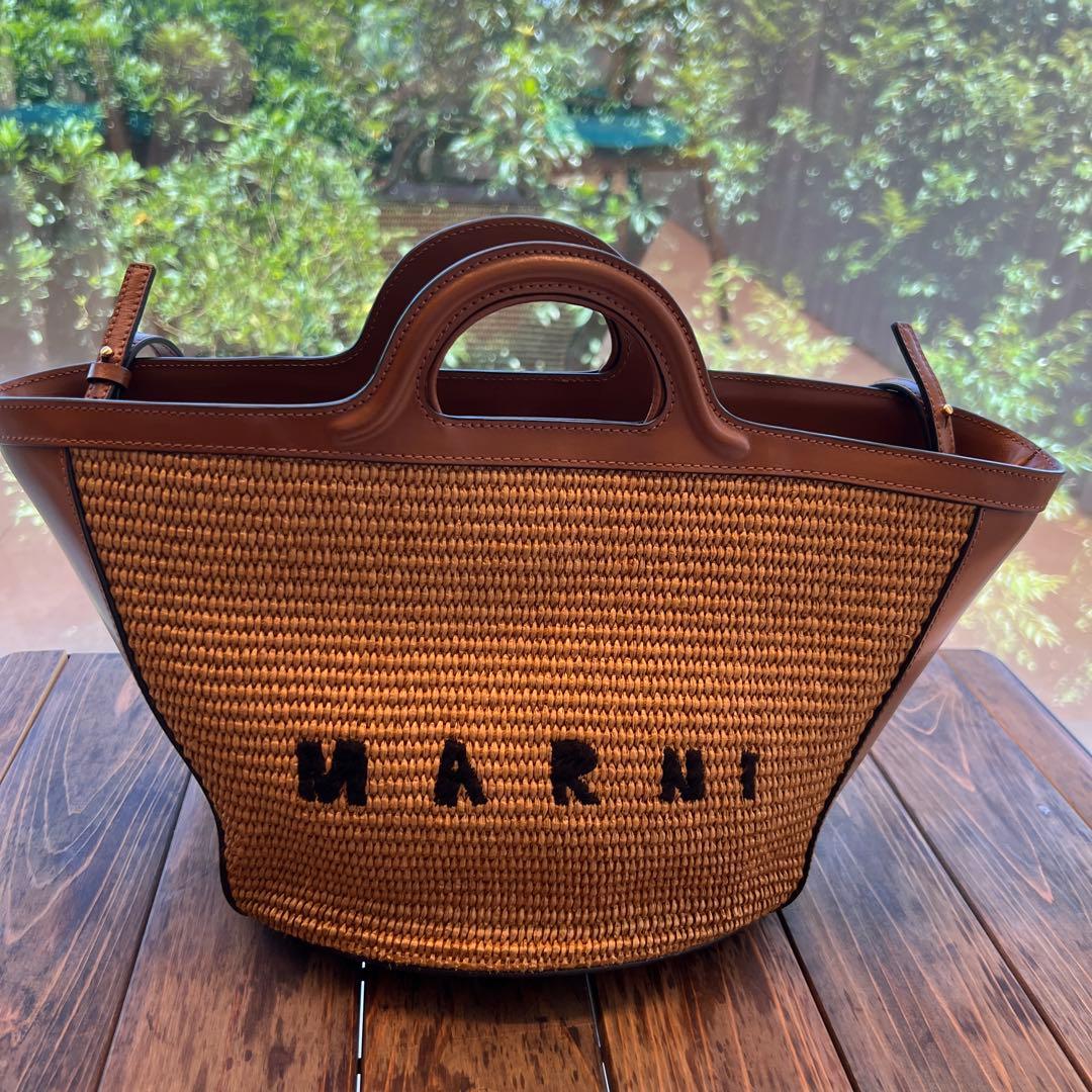MARNI トロピカリア　カゴバッスモール