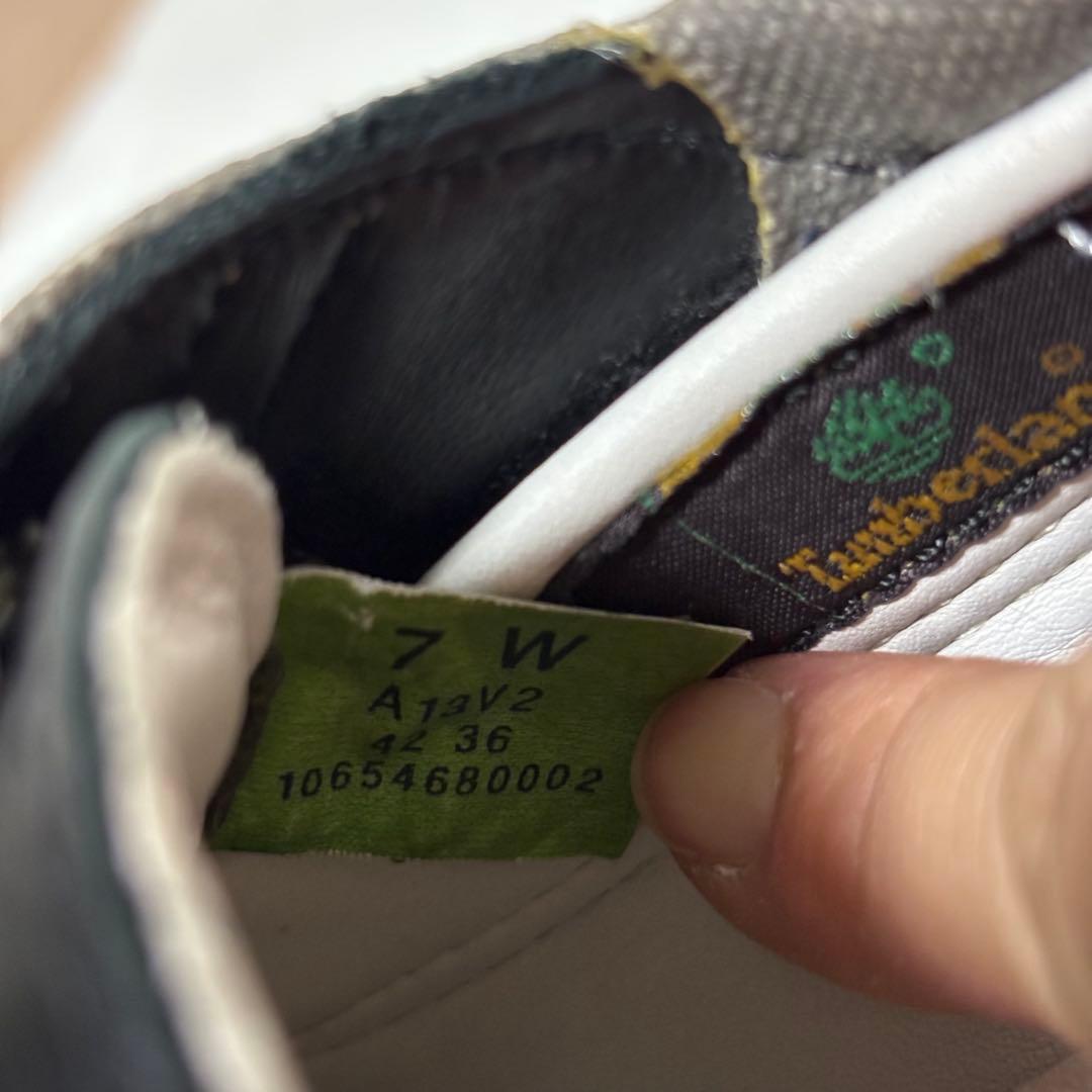 【アッパー美品】ティンバーランド 3eye ブラック 7W デッキシューズ