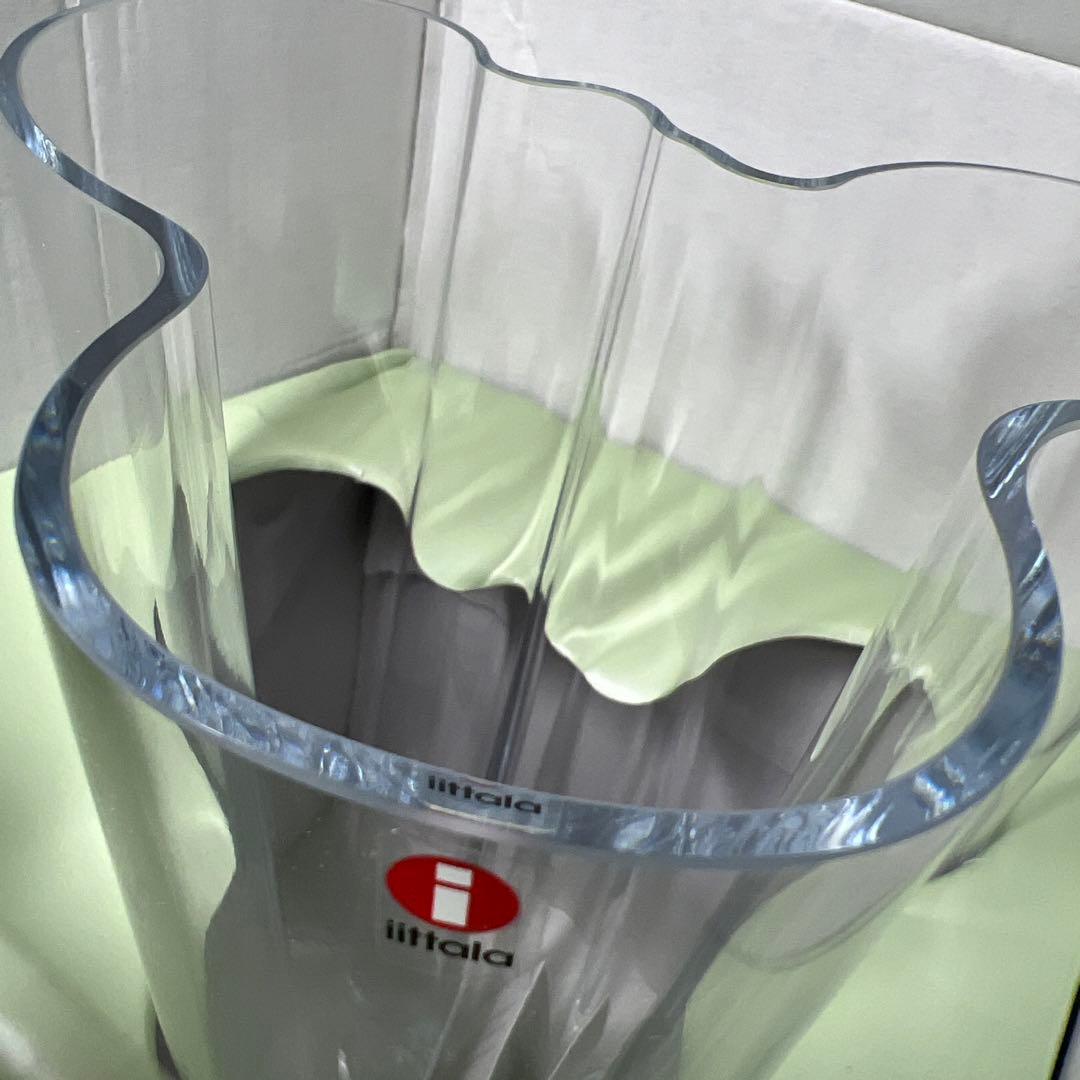 イッタラ アルヴァ・アアルト コレクションフラワーベース 花瓶 251mm 透明