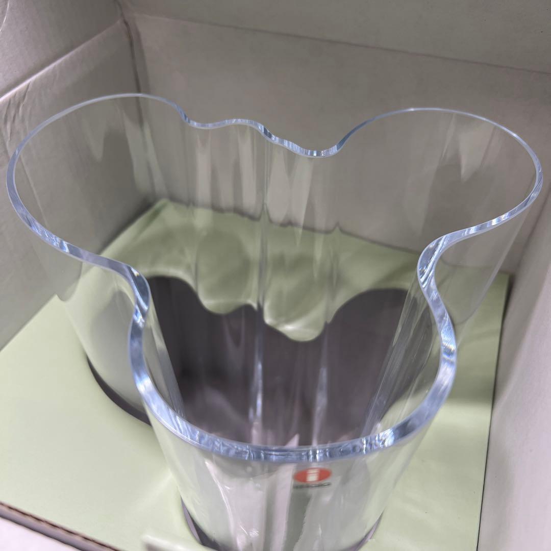 イッタラ アルヴァ・アアルト コレクションフラワーベース 花瓶 251mm 透明