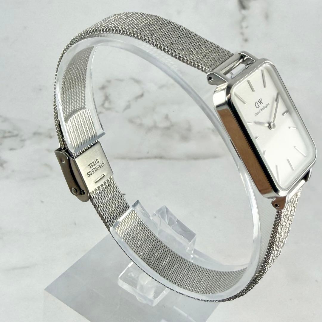 【新品電池】 美品 ダニエルウェリントン クアドロ DW00100438