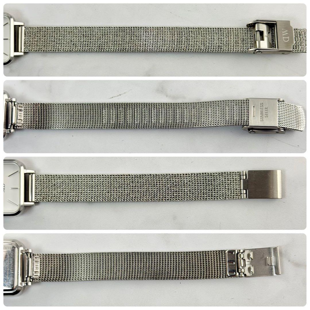 【新品電池】 美品 ダニエルウェリントン クアドロ DW00100438