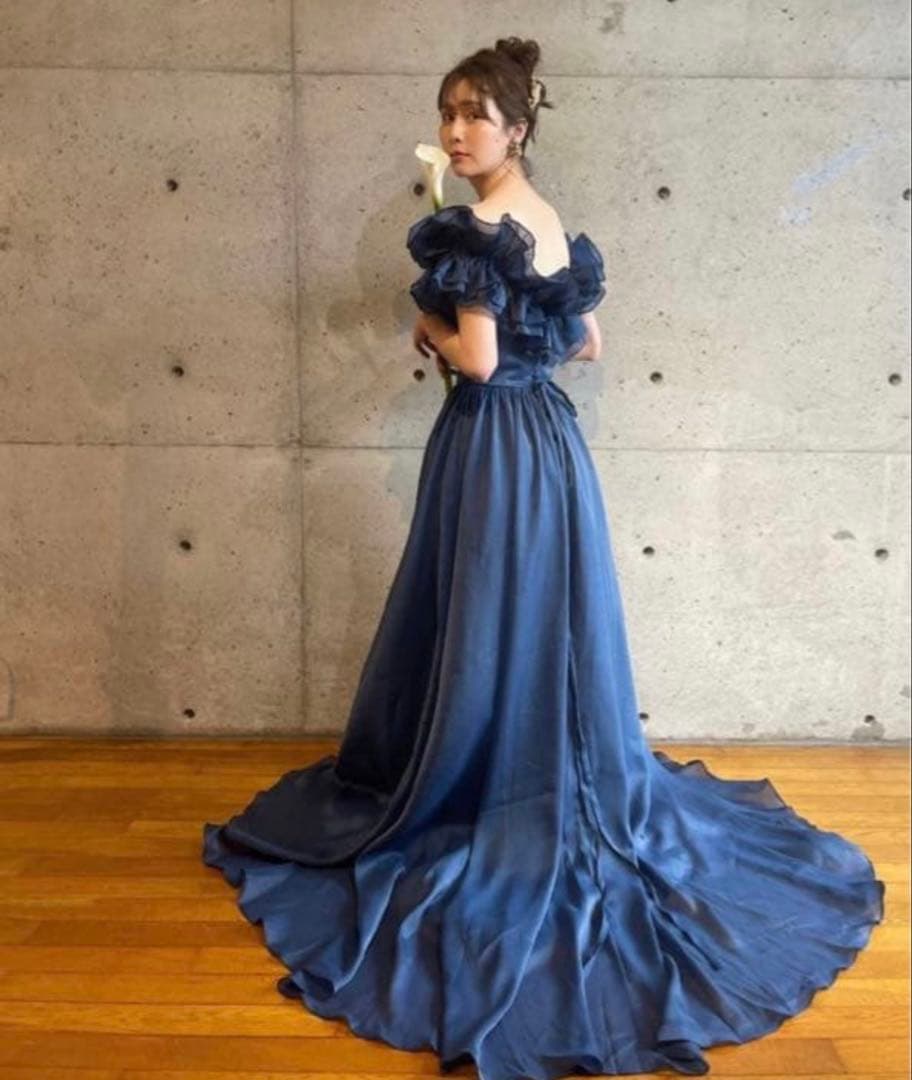 【THE URBAN BLANCHE】ビタミンドレス　ネイビー