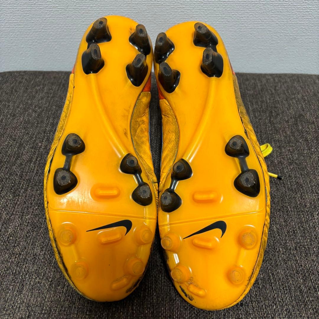 【希少】ナイキ　ティエンポレジェンド5 オレンジ　紫FG 25.5cm