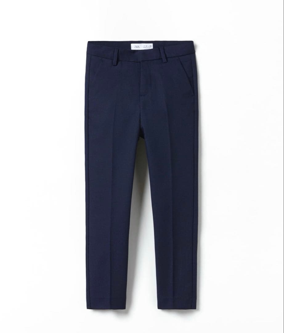 新品【ZARA】 152 テクスチャースーツ上下セット キッズスーツ フォーマル