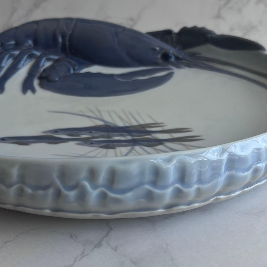 希少 ロイヤルコペンハーゲン ロブスタープレート #485 ヴィンテージ 飾り皿