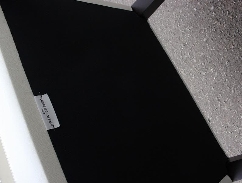 カッシーナ カトリーヌ・メミ ギャラリーチェア 白本革張り