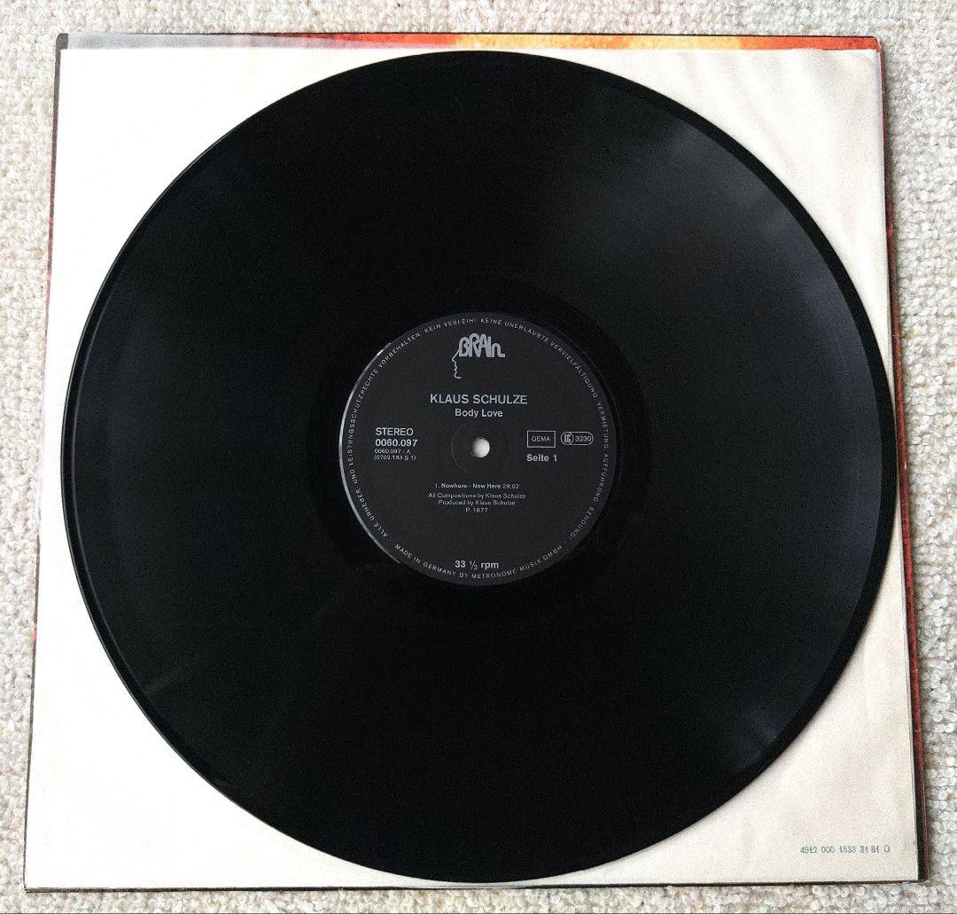Klaus Schulze クラウスシュルツェ LPレコード