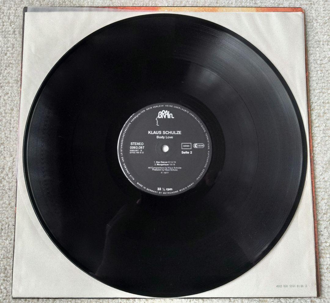 Klaus Schulze クラウスシュルツェ LPレコード