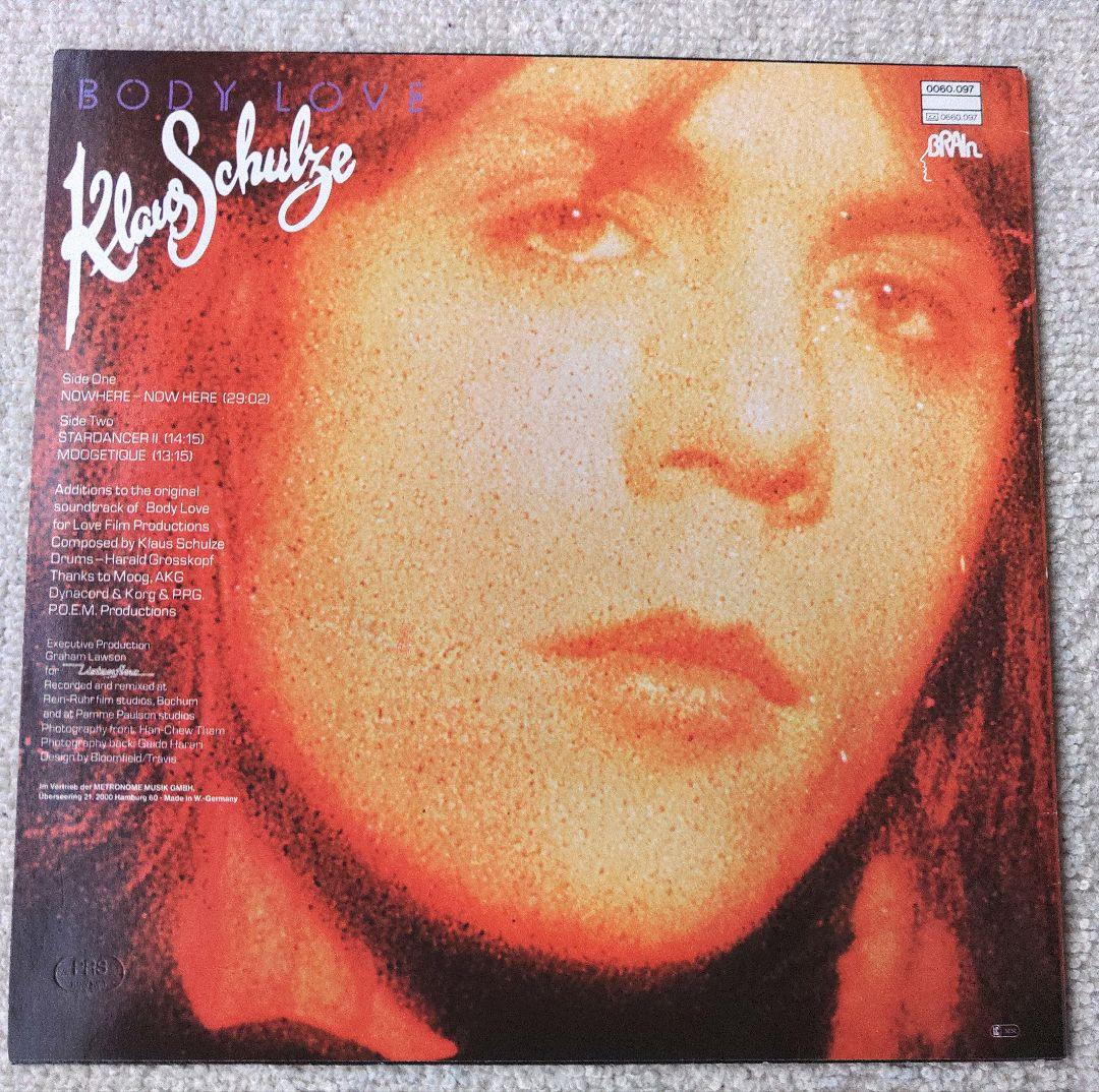 Klaus Schulze クラウスシュルツェ LPレコード