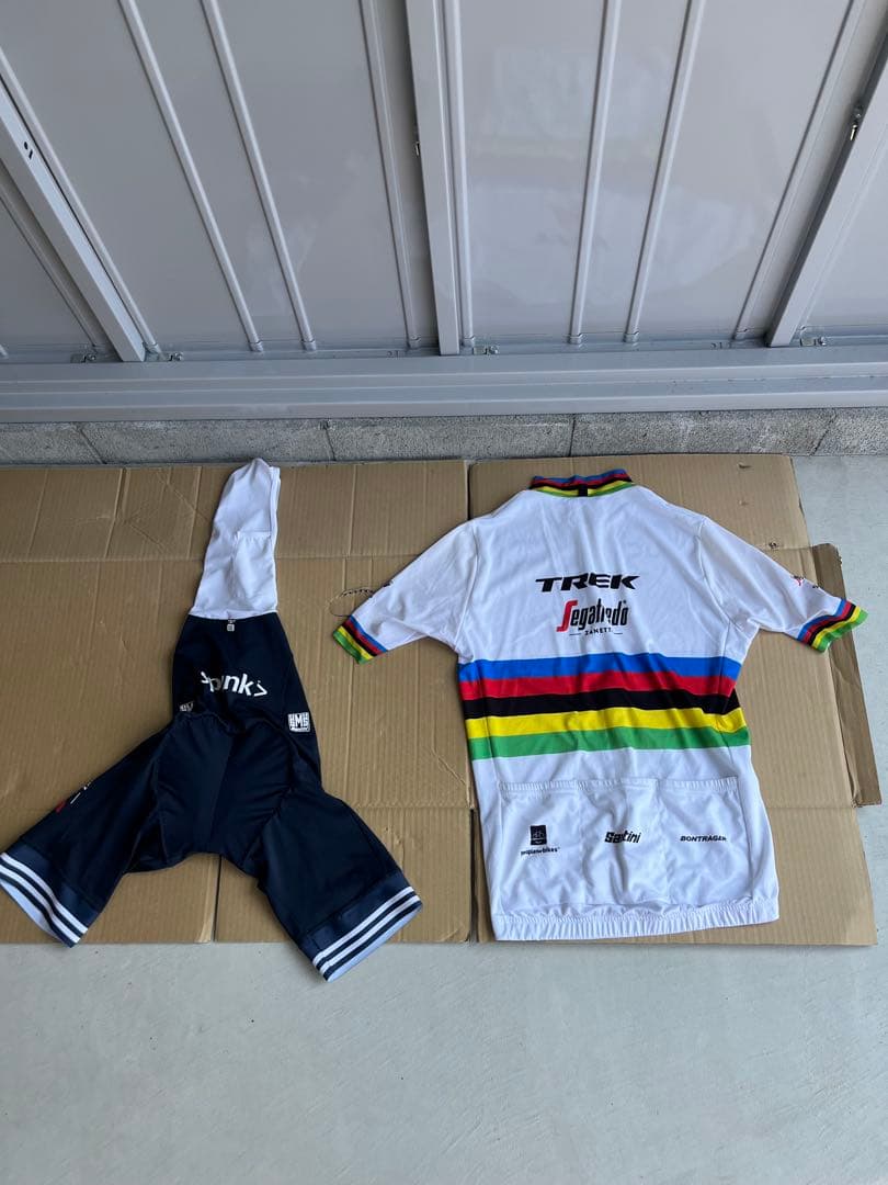 Trek Segafredo サイクルジャージ LビブタイツM セット