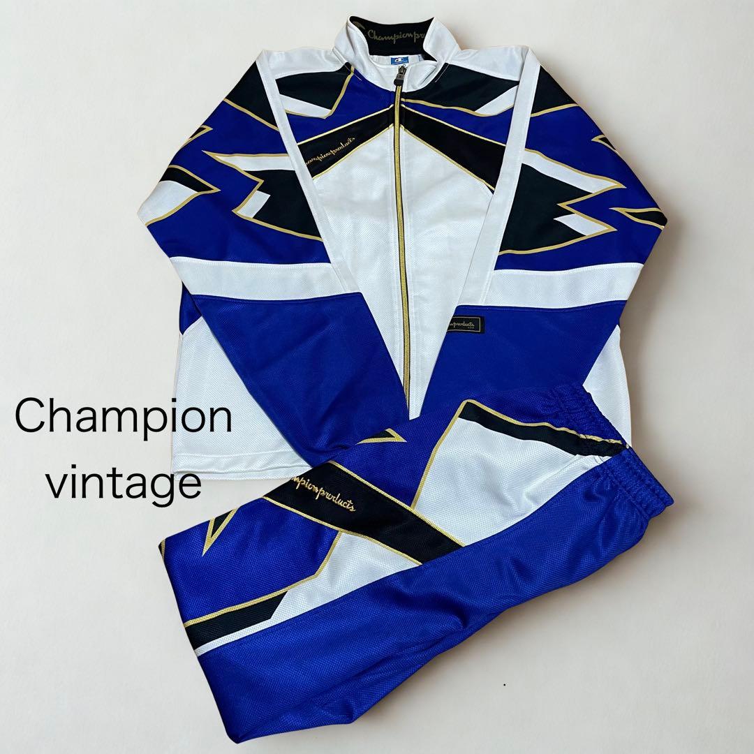 チャンピオンプロダクツ ジャージ 80s 上下セット レトロヴィンテージ O、L