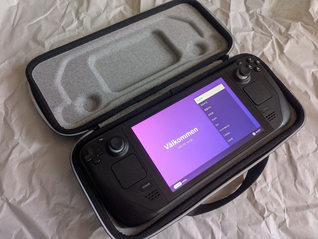 Steam deck 512GB LCD + スタンド