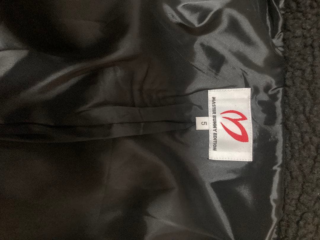 新品マスターバニーエディション ボアフリースジャケット サイズ5 （Ｌ）