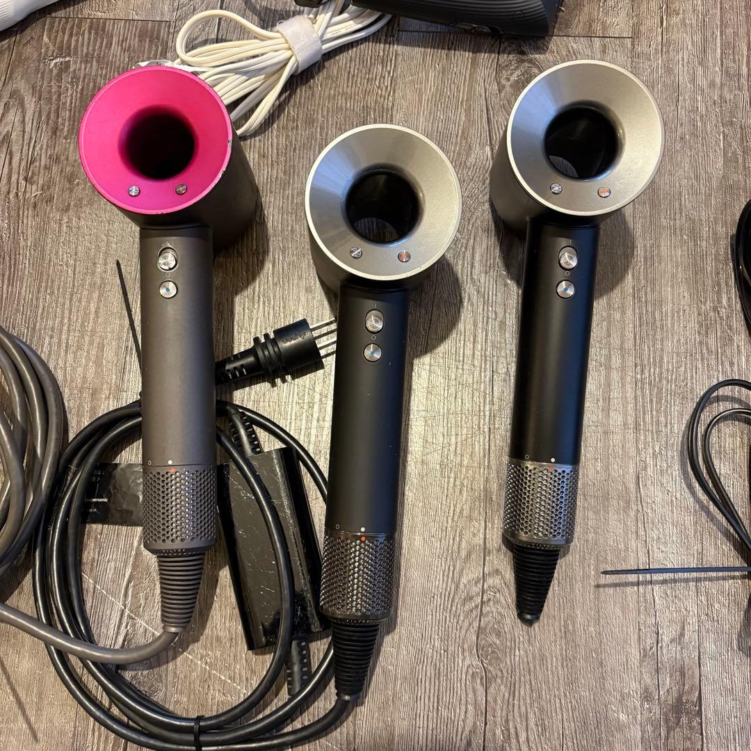 Dyson Refa KINUJO 等ヘアドライヤー アイロン まとめ ジャンク