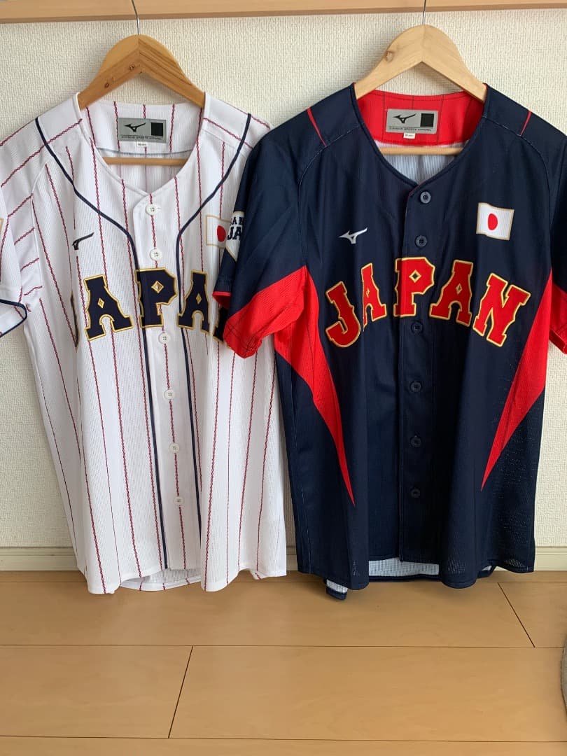 ☆WBC侍ジャパンユニフォームMサイズ ホーム&ビジター 無地