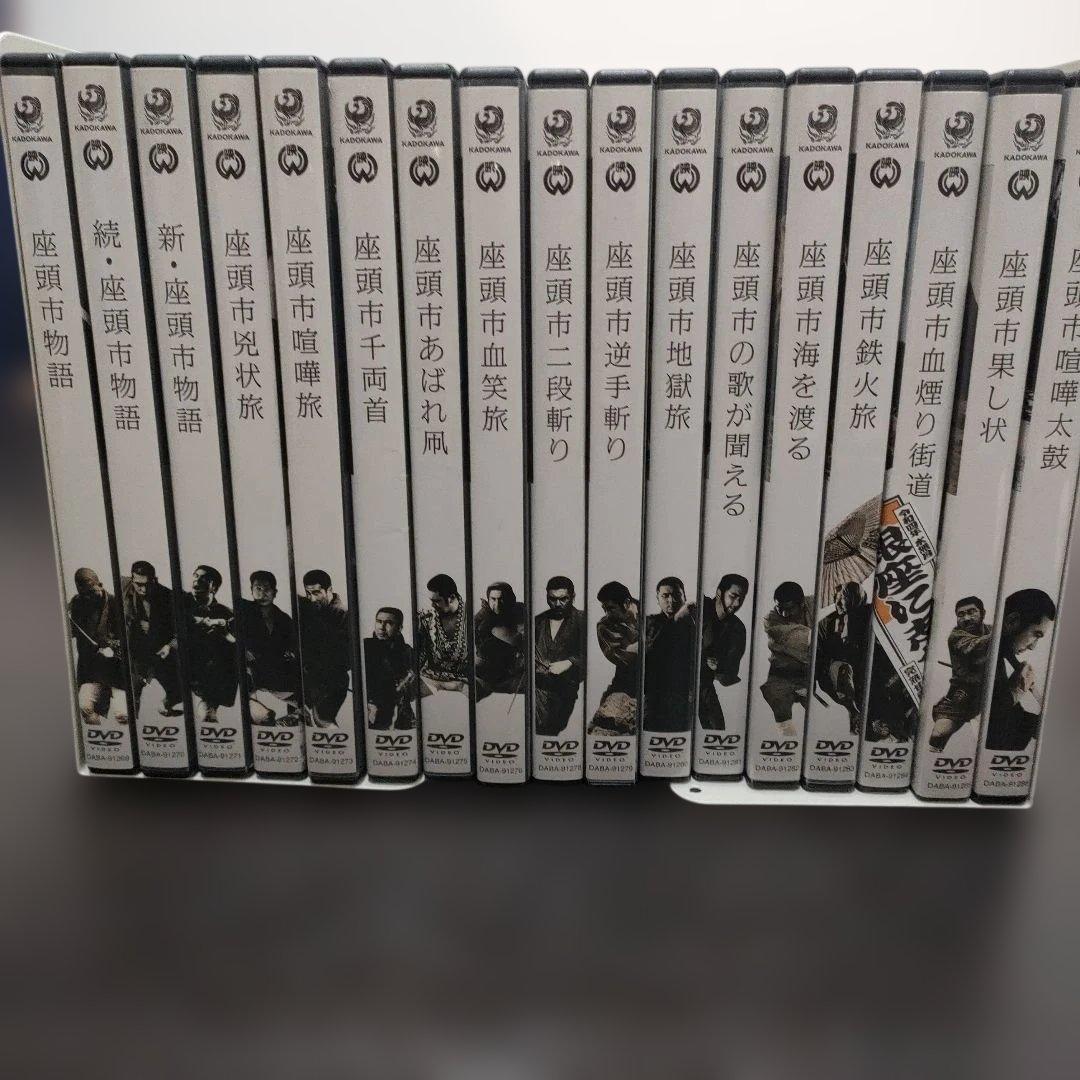 座頭市 DVD 17枚セット勝新太郎 主演