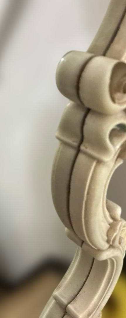 大型 天使装飾 ロココ調　ウォールミラー アンティーク調　壁掛け　姫系インテリア