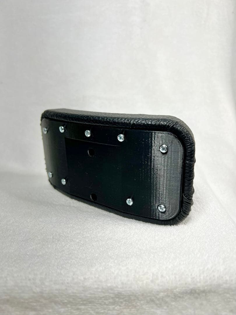 リカンベント向け　汎用ヘッドレスト　ビニールレザー仕上げ　フレームはご自身で！