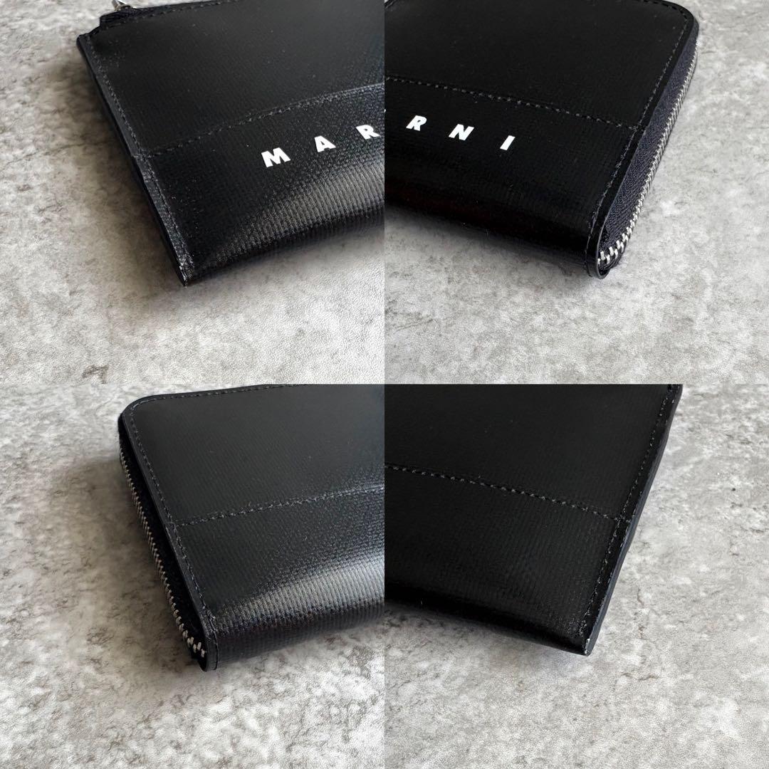 【未使用級】MARNI ジップアラウンド ウォレット 財布 箱付き