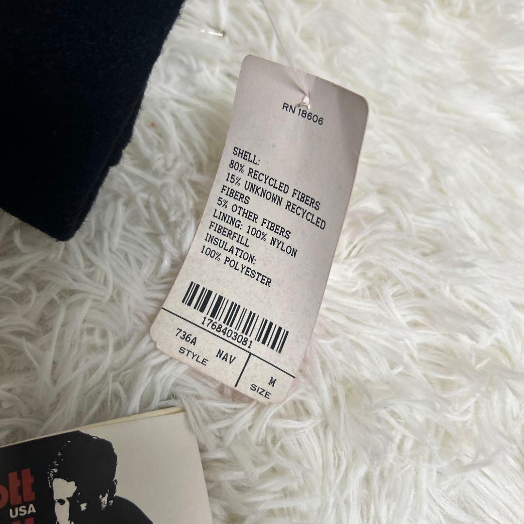 【未使用タグ付き】Schott メンズ シングル ピーコート ネイビー　L程度