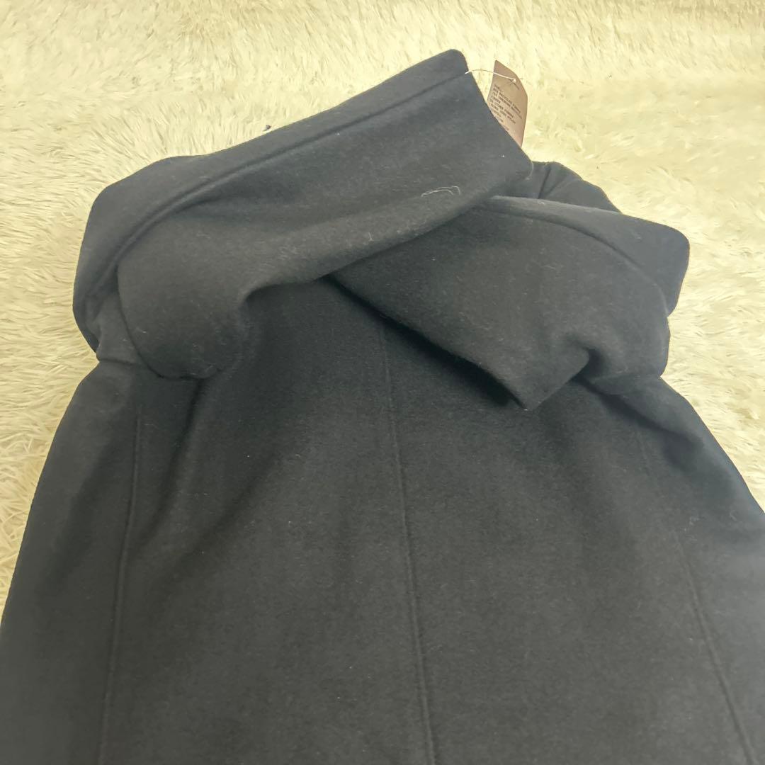 【未使用タグ付き】Schott メンズ シングル ピーコート ネイビー　L程度