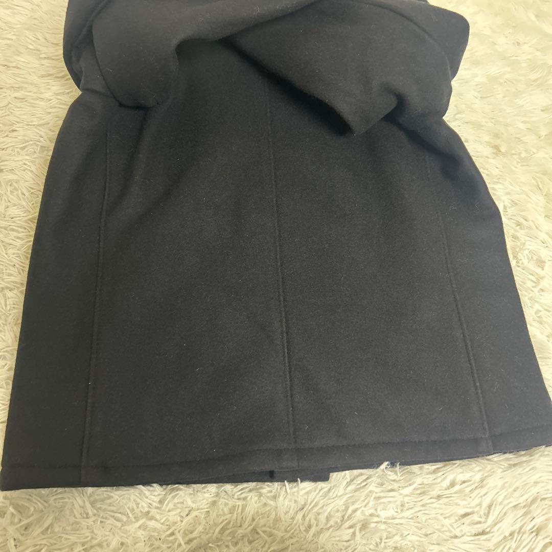 【未使用タグ付き】Schott メンズ シングル ピーコート ネイビー　L程度