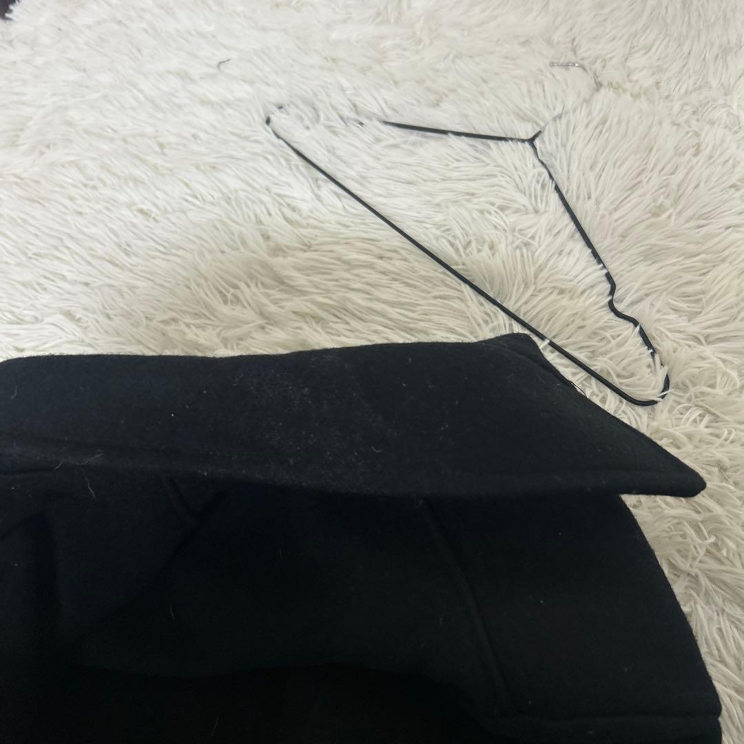 【未使用タグ付き】Schott メンズ シングル ピーコート ネイビー　L程度