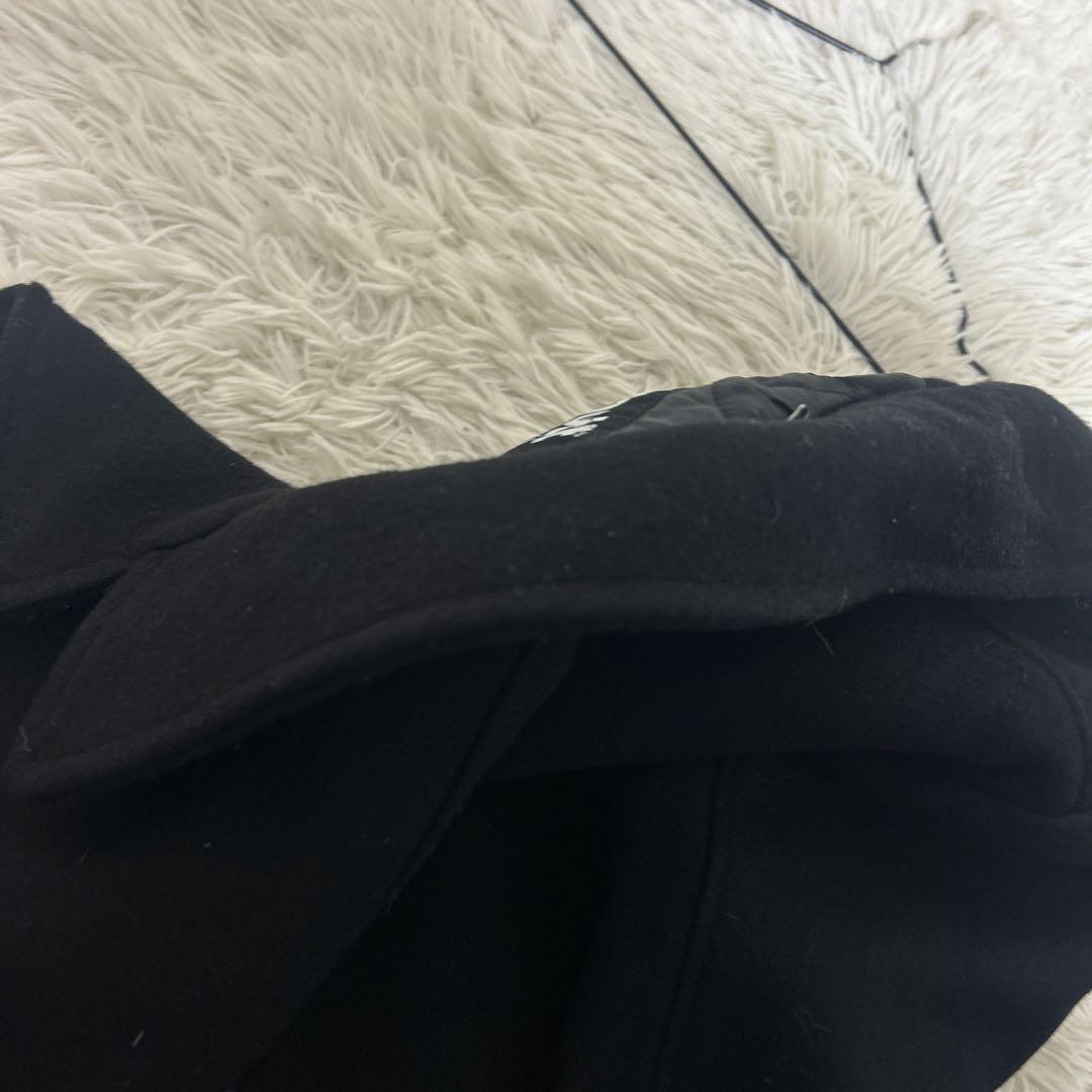 【未使用タグ付き】Schott メンズ シングル ピーコート ネイビー　L程度